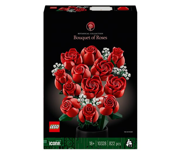 LEGO Botanicals 10328 Bukiet róż - 1202085 - zdjęcie